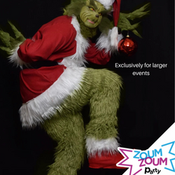 At-home Mascot Birthday Party with Grinch Gift (Montreal and surrounding areas)